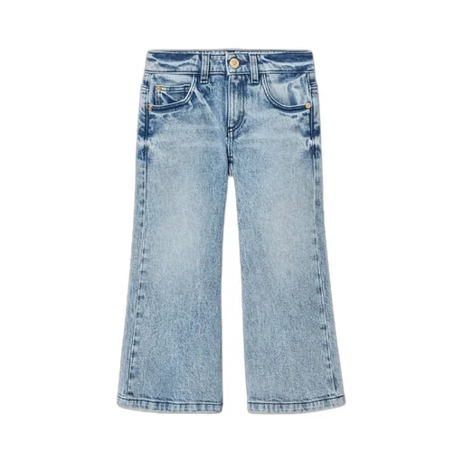Logo-Patch Straight-Leg Jeans