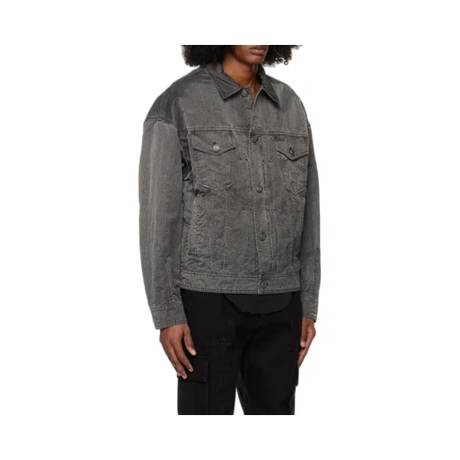 Dark-Wash Denim Jacket