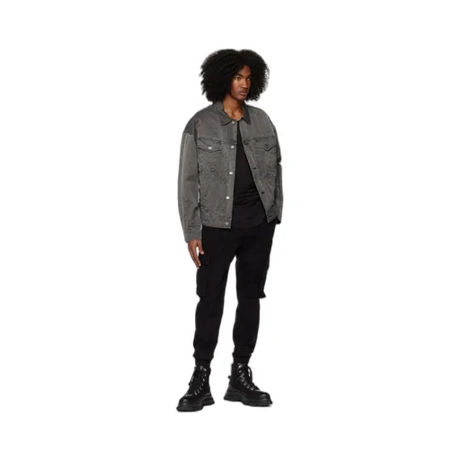 Dark-Wash Denim Jacket