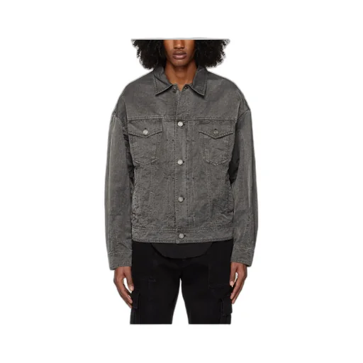 Dark-Wash Denim Jacket