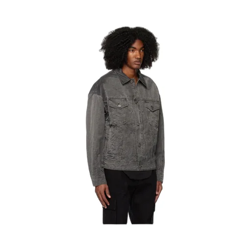 Dark-Wash Denim Jacket