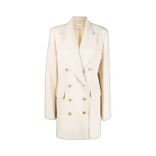 Khaite Double Breasted Tailored Blazer