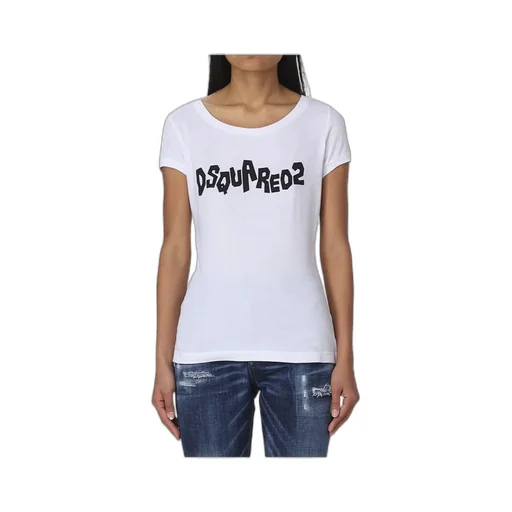Dsquared2 Logo Printed Round-Neck T-Shirt
