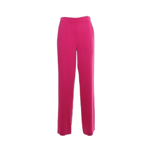 P.A.R.O.S.H. Elastic Waist Wide-Leg Trousers