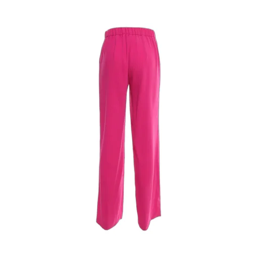 P.A.R.O.S.H. Elastic Waist Wide-Leg Trousers