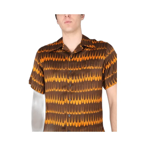 Wales Bonner Geometric-Printed Buttoned Shirt