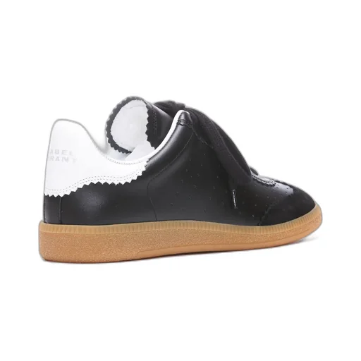 Isabel Marant Round Toe Lace-Up Sneakers