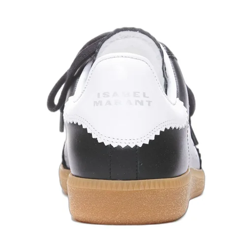 Isabel Marant Round Toe Lace-Up Sneakers
