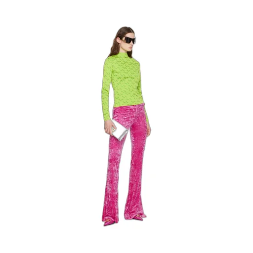 La Greca Monogram Long-Sleeve Top