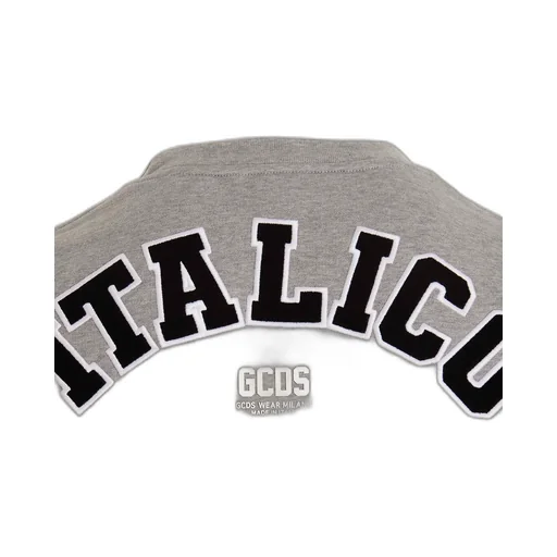 Gcds Spongebob Italico Logo Printed Sweatshirt