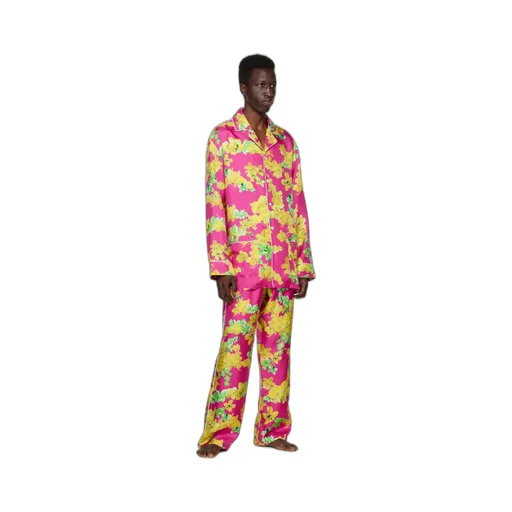 Pink Flower Pajamas