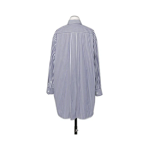 Stripe-Print Shirt Dress