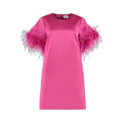 Feather Detail Dress