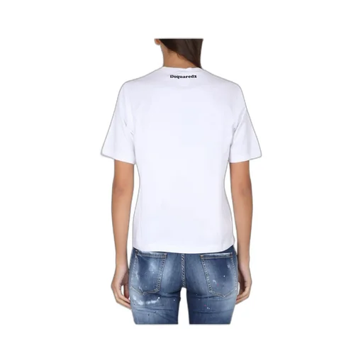 Dsquared2 Graphic-Printed Short-Sleeved Crewneck T-Shirt