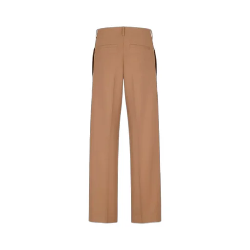 Fendi High-Waisted Straight-Leg Trousers