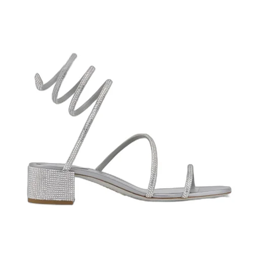 Cleo 45Mm Rhinestone-Embellished Sandals