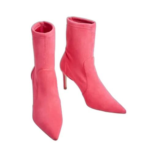 Stuart Weitzman Pointed-Toe High-Ankle Boots