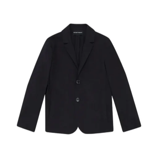 Emporio Armani Kids Single-Breasted Tailored Blazer
