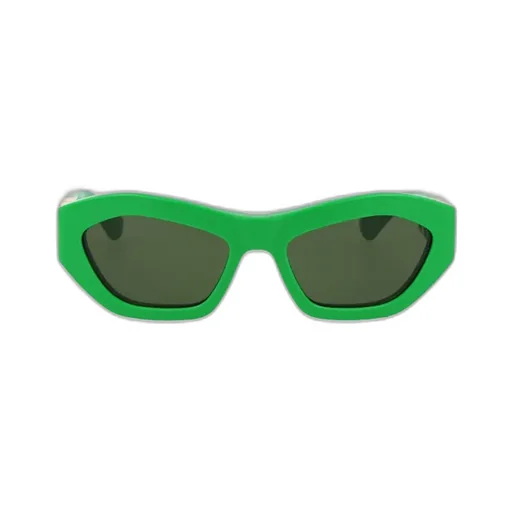 Bottega Veneta Eyewear Geometric Frame Sunglasses