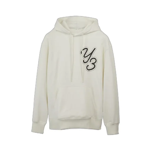 Y-3 Logo Patch Drawstring Hoodie