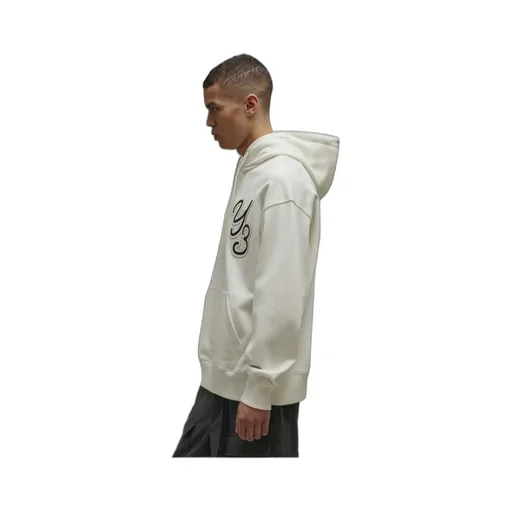 Y-3 Logo Patch Drawstring Hoodie