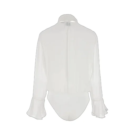 Pinko Long-Sleeved V-Neck Bodysuit