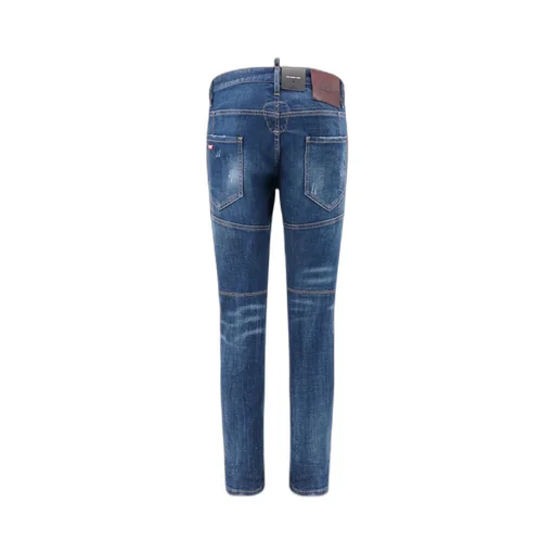 Dsquared2 Straight-Leg Diistressed Jeans