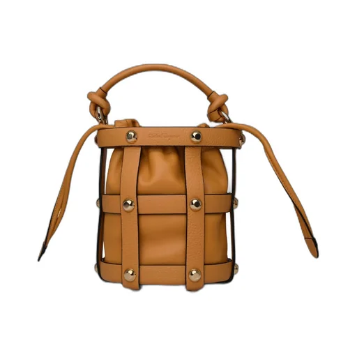 Salvatore Ferragamo Cage Small Shoulder Bag