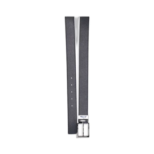 Emporio Armani Logo Engraved Buckle Belt