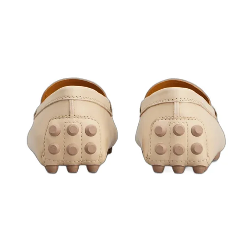 Tod's Logo Plaque Slip-On Loafers