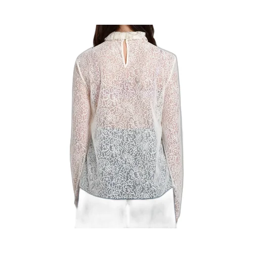 Bow Knot Embroidered Blouse