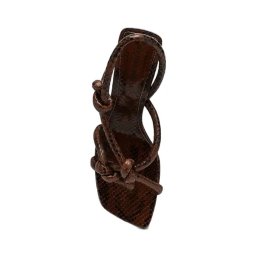 Logo High-Heeled Sandals