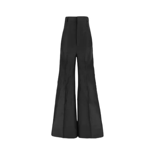 High-Waist Wide-Leg Trousers