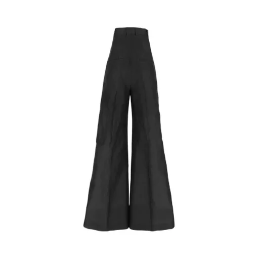 High-Waist Wide-Leg Trousers