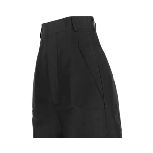 High-Waist Wide-Leg Trousers