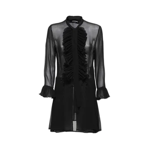 Ruffle-Detail Mini Dress