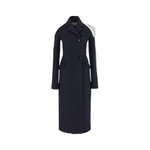 Double-Breasted Wool Coat