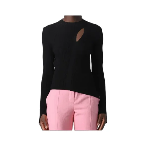Versace Asymmetric Knitted Jumper