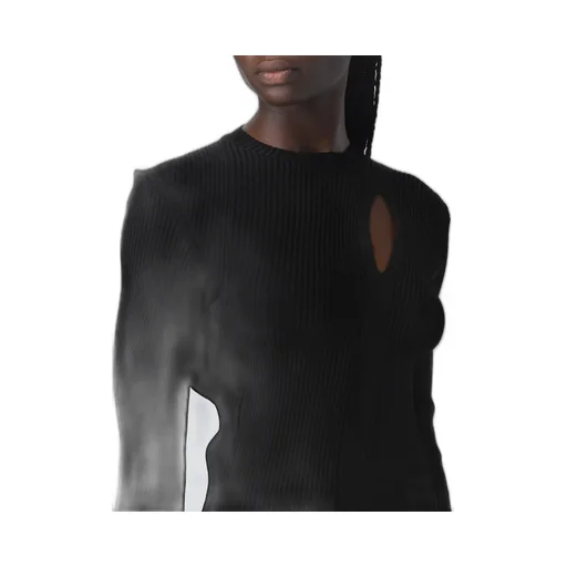Versace Asymmetric Knitted Jumper
