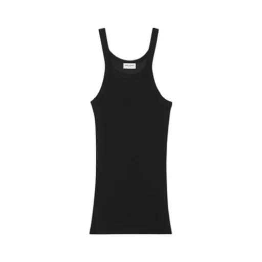 Saint Laurent Cassandre Sleeveless Tank Top