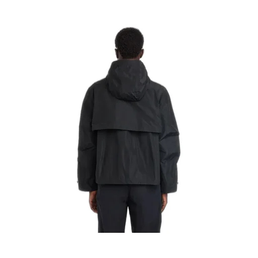 Rope And Hooded Casual Jacket