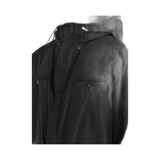 Rope And Hooded Casual Jacket