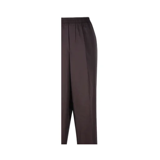 Loose Waist Pleated Casual Pants