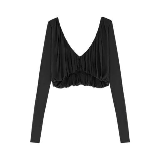 Cropped Top In Jersey