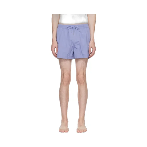 Stripe-Trim Swim Shorts