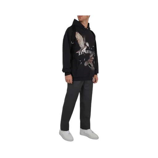 Graphic-Print Cotton Hoodie