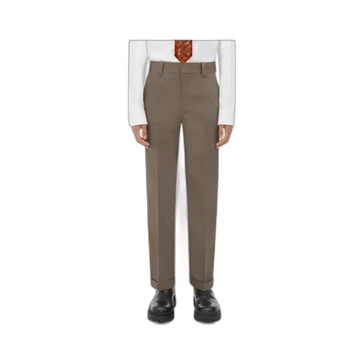 Bottega Veneta Twill Cropped Trousers