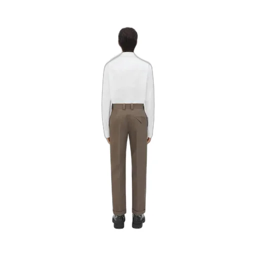 Bottega Veneta Twill Cropped Trousers