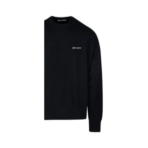Palm Angels Logo Detailed Crewneck Sweatshirt