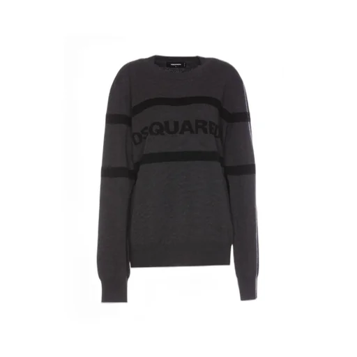 Dsquared2 Logo Knitted Crewneck Jumper